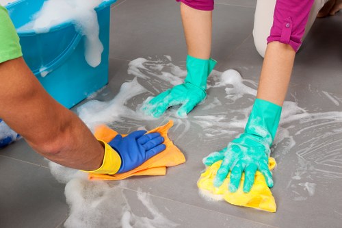 Cleaning desks, shared areas, and office floors in Kentish Town