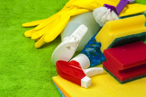 Local carpet cleaning service working on a hallway carpet in Kentish Town