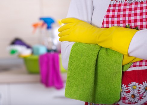 Risk assessment and safety planning for cleaning work