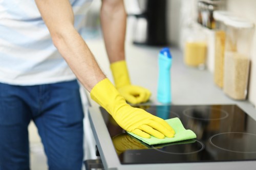 Bathroom move out cleaning in a local Kentish Town flat