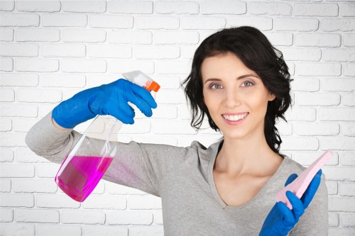 End of tenancy cleaning equipment and supplies used in Kentish Town