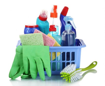 Cleaning newly renovated commercial premises in Kentish Town after building work