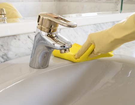 Local cleaning team preparing a Kentish Town property for new occupants